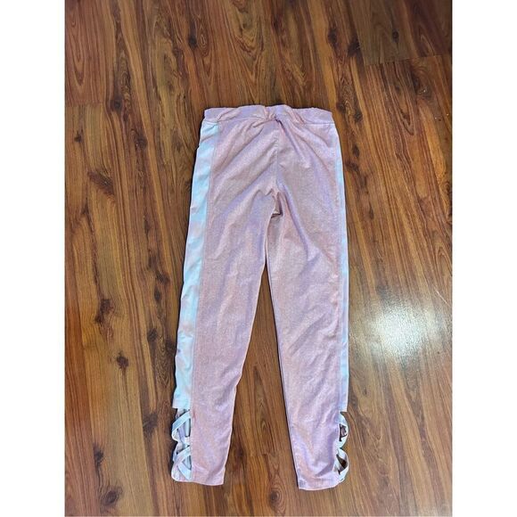 Btween active girls tie-dye leggings with bottom crisscross detail size XL 12 - Picture 5 of 5